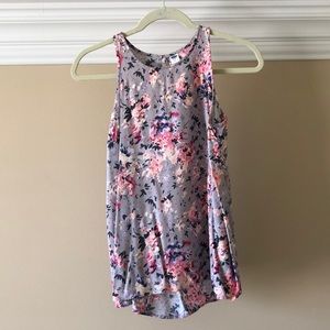 Floral tank top